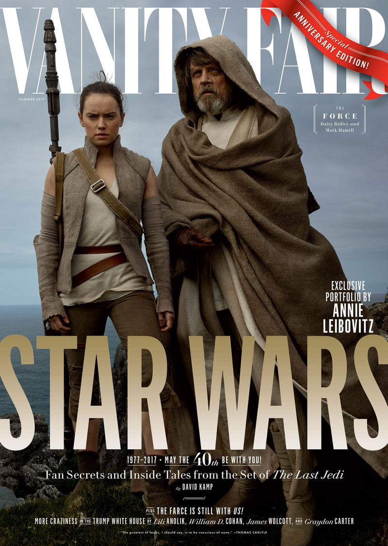 Illustration for article titled Cast of Star Wars: The Last Jedi Takes Over Vanity Fair and It's Glorious
